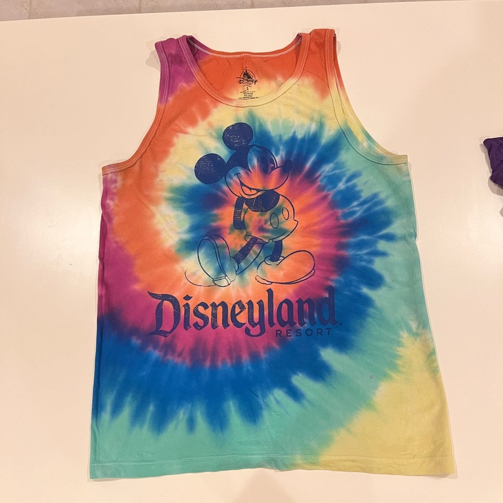 Disneyland Tie Dye Tank - Mickey Mouse